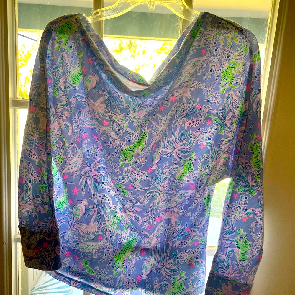 Lilly Pulitzer off shoulder top